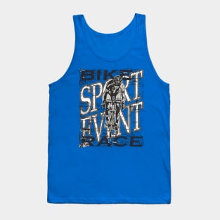 Sport Event Bike Race Abstract Tank Top